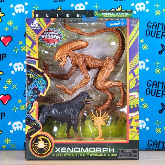 Lanard Alien Special Edition Xenomorph Runner Xeno 7" Spike and Facehugger New - Picture 1 of 7